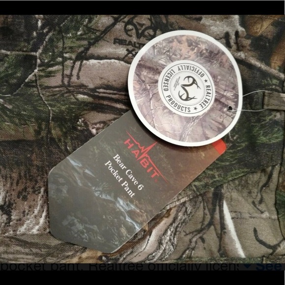 💜Habit Men’s Bear cave Real TreeXtra huntingPants - Picture 3 of 7
